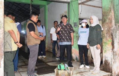 H-8 Jelang Lebaran, Pemkab Beltim Tinjau Kondisi Pasar