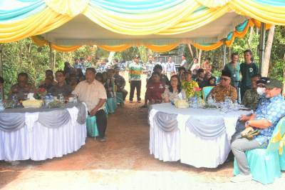 Presiden Prabowo Resmikan 3.395 Jembatan, Enam di Antaranya di Kabupaten Beltim