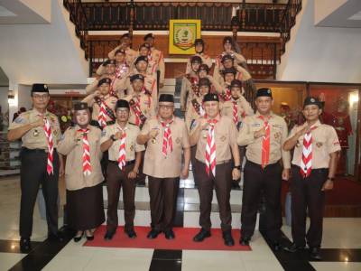 Jadi Duta Beltim, Kontingen Pramuka Siap Ikuti Jambore Nasional XII