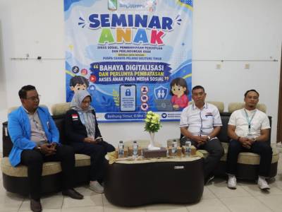 DinsosPPPA Gelar Seminar Perkuat Perlindungan Anak di Ruang Digital