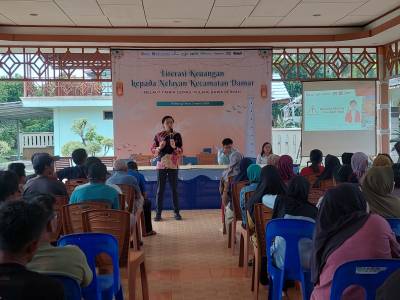 Kolaborasi OJK dan Pemkab Beltim Gelar Literasi Keuangan bagi Nelayan