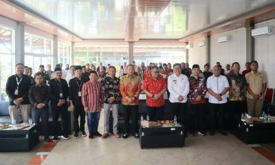 Pemerintah Kabupaten Beltim Serahkan Hibah Tanah dan Bangunan kepada Bawaslu Beltim