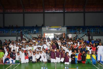 Liga Karateka Pelajar Beltim Resmi Ditutup, Ini Kata Bupati Beltim