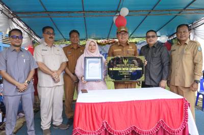 Resmi Jadi TK Negeri, Bupati Resmikan TK Negeri Desa Lenggang