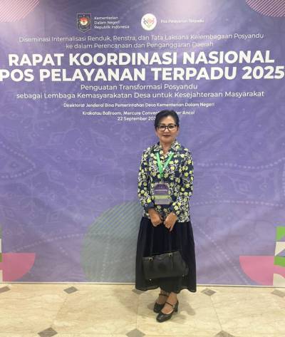 Penguatan Peran Posyandu, Ketua TP Posyandu Beltim Hadiri Rakornas Posyandu