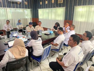 Visitasi Monev KIP, KI Babel: KIP Kabupaten Beltim Tunjukkan Peningkatan Signifikan